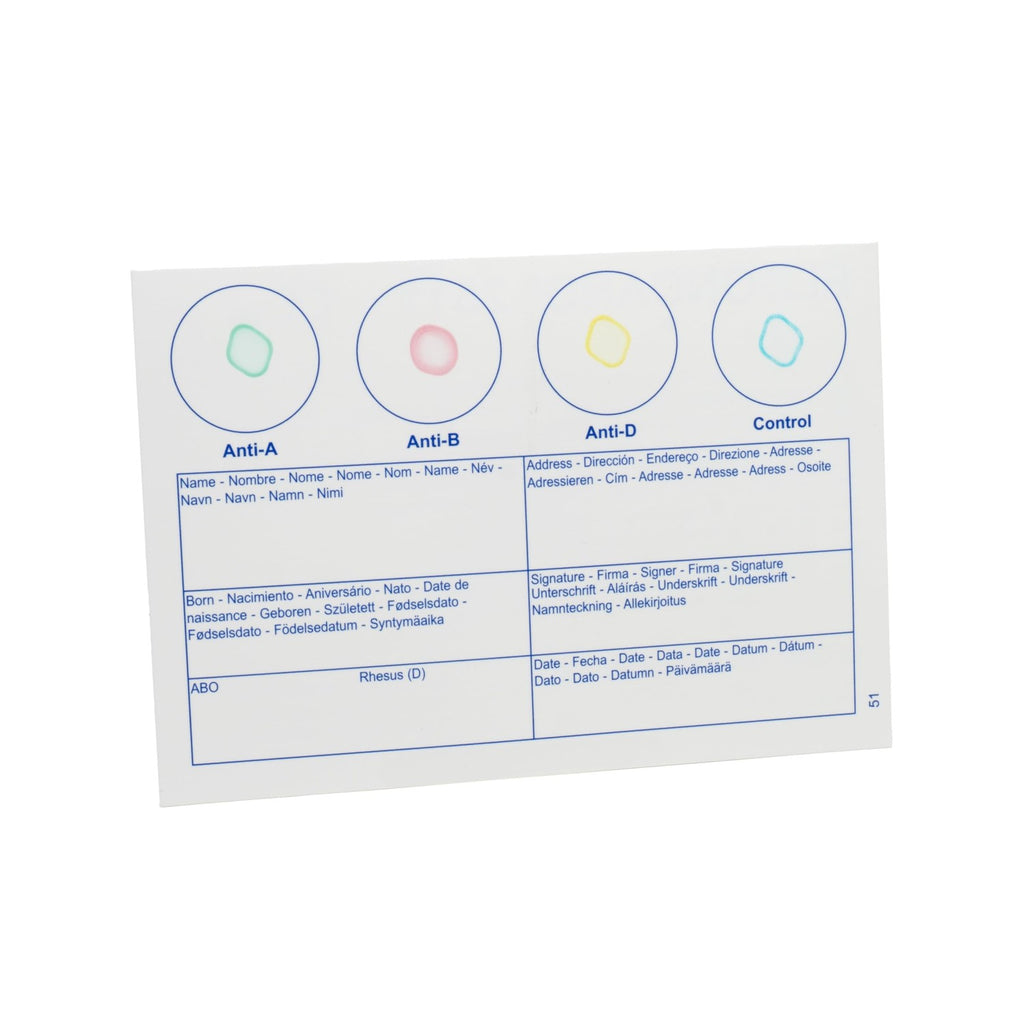 Eldoncard INC Blood Type Test, 1 Pack