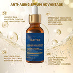 OLAVITA Liquid Solution Anti Aging Serum – New Upgraded Vitamin C Hydrating & Firming Facial Serum with Collagen Support, 2Pack