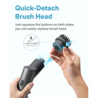 HOTO Cordless Electric Spin Scrubber, 6 Brush Heads, for Bathroom, Tile