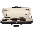Buy now Cecilio 4/4 Full Size Violin - Hand-Carved Solid Spruce & Maple, Ebony Fingerboard, Deluxe Oblong Hard Case & Bow Included, Fiddle Set for Beginners Professionals at indiglob india