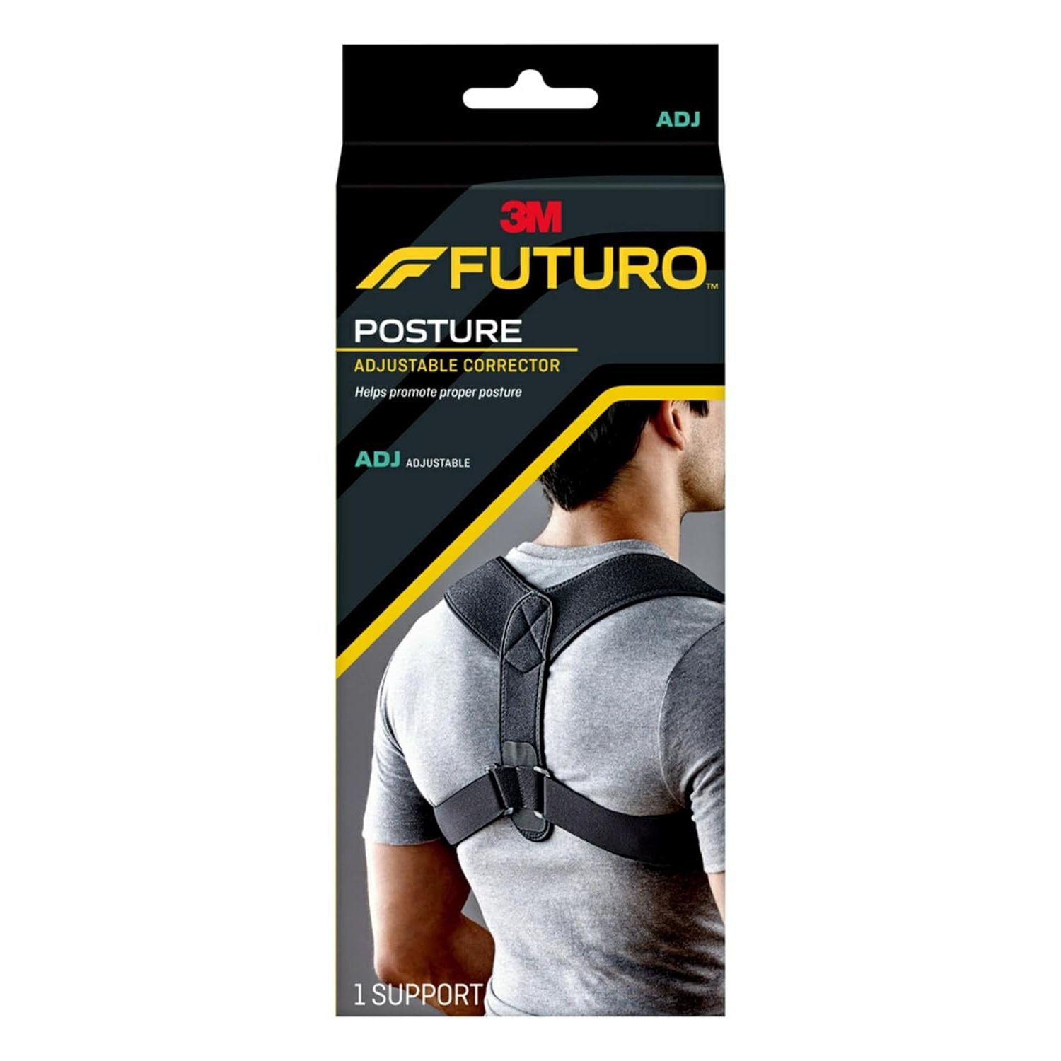 Buy now FUTURO Posture Corrector, Fits Men and Women, Helps Promote Better Posture, Back Support, Doctor Developed, Adjustable at indiglob india