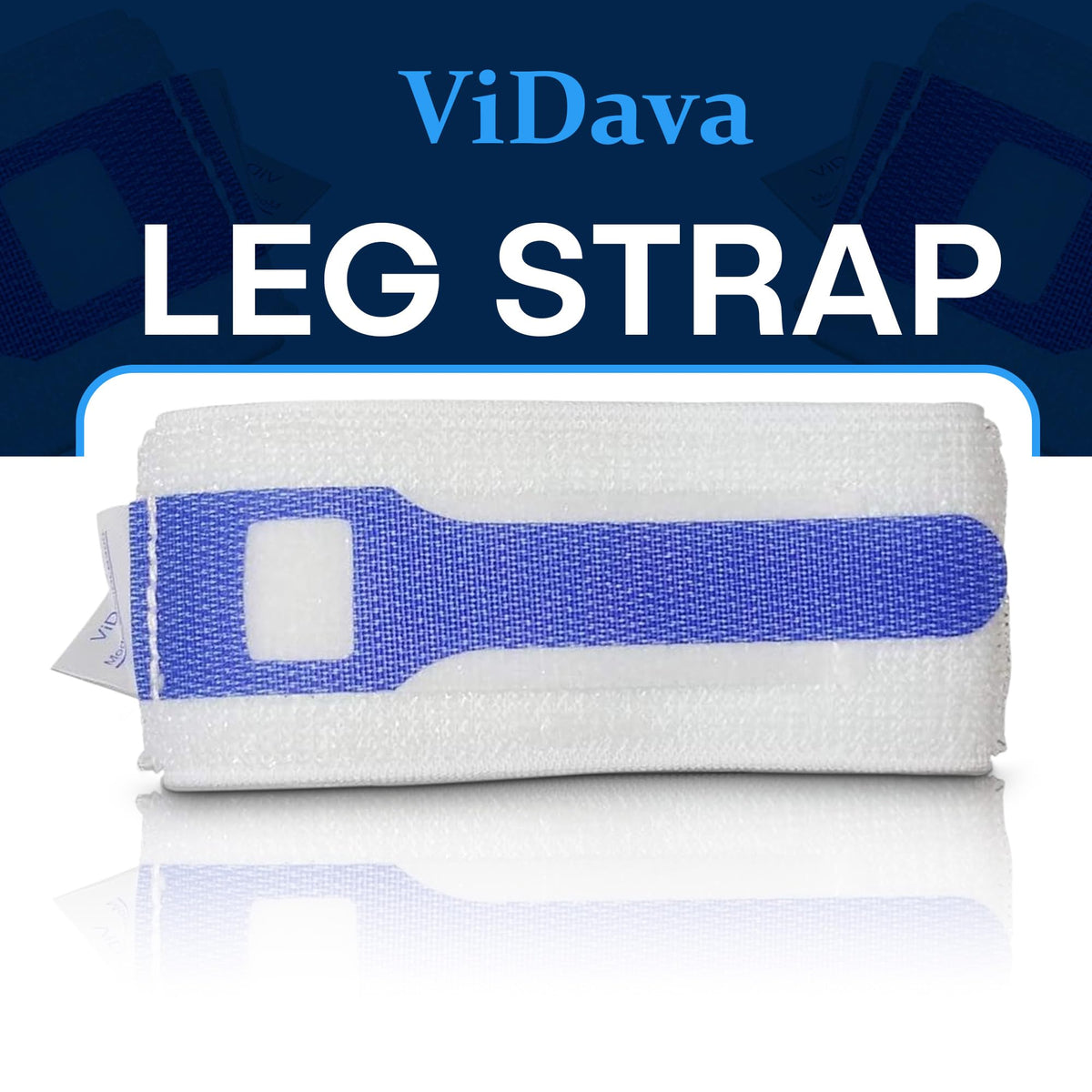 (3-Pack) Foley Catheter Leg Strap for Men and Women – 23" x 2" Adjustable Urinary Drainage Tube Holder with Anti-Slip Silicone Grip – Washable, Reusable Medical Securement Stabilizer”
