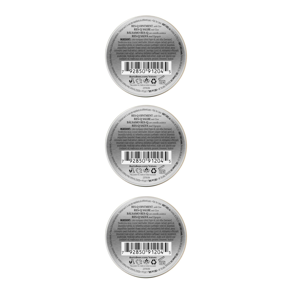 Buy now Burt's Bees 100% Natural Multipurpose Res-Q Ointment, 0.6 Oz - Pack of 3 (Package May Vary) at indiglob india