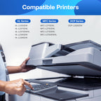 WEAREC TN760 Toner Cartridge and DR730 Drum Unit Replacement for Brother TN-760 TN730 DR730 DR 730 Work with DCP-L2550DW HL-L2350DW HL-L2390DW HL-L2395DW Printer (2 Toners, 1 Drum Unit, 3Pack)