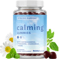 Calming Ashwagandha Gummies for Teens, Stress Relief Supplement + Theanine
