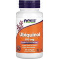 Buy now NOW Foods Supplements, Ubiquinol 100 mg, High Bioavailability (the Active Form of CoQ10), 60 Softgels 60 Count (Pack of 1) at indiglob india