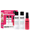 Keratin Complex - Healthy Hair Trio - Keratin Care Shampoo & Conditioner, 3.4 fl oz & Keratin Obsessed Multi-Benefit Treatment Spray, 1.7 fl oz