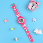 Buy now Venhoo Kids Watches 3D Cartoon Waterproof 7 Color Lights Toddler Wrist Digital Watch with Alarm Stopwatch for 3-10 Year Girls Little Child at indiglob india