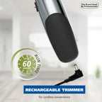 Wahl Groomsman Rechargeable Beard Trimmer Kit & Bonus Battery Nose Trimmer | Trim Beards & Mustaches With The Rechargeable Trimmer And Nose Hair With The Bonus Battery Wet/Dry Trimmer – Model 5622V