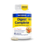 Enzymedica Digest Complete - Helps Gas & Bloating - 90 Caps | Digestive Enzyme Supplement for Women & Men, Enzyme Capsules for Digestion, Gut Health Support, Energy Support, Vegan