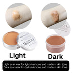 Buy now MEICOLY 3pcs SFX Special Effects Makeup Kit - Fake Nose Putty, Scar Wax, Fake Blood Scab Gel, Dark at indiglob india