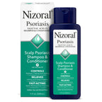 Nizoral Psoriasis Shampoo & Conditioner, 11 Oz, Gentle Scalp Treatment | Relieves Itching and Flaking, Redness and Scaling Effective Scalp Psoriasis Shampoo with Salicylic Acid and Tea Tree Oil