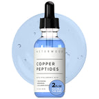 Asterwood Copper Peptides Serum for Face, GHK-Cu Peptide w/Hyaluronic Acid | Topical GHK-Cu with HA, Anti-Aging, Hydrating & Collagen Boosting, Cruelty-Free, 1 Fl Oz