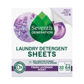 Buy now Seventh Generation Laundry Detergent Sheets, Up to 64 Loads, Fresh Lavender Scent, Removes Tough Stains, 0% Dyes and Artificial Fragrances, Safer for Your Family at indiglob india