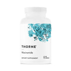 THORNE Niacinamide, 500 mg Non-Flushing Form of Vitamin B3, 180 Capsules | Supports NAD+ Production, Cellular Energy, Healthy Skin & Joint Cartilage, Antioxidant Protection*, NSF Contents Certified