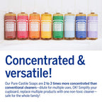 Buy now Dr. Bronner's Magic Soap-Pure-Castile Liquid Soap (Baby Unscented, 32 ounce, 2-Pack)-Regenerative Organic Certified Oils, 18-in-1 Uses: Body, Laundry & Dishes, For Sensitive Skin, No Fragrance at indiglob india