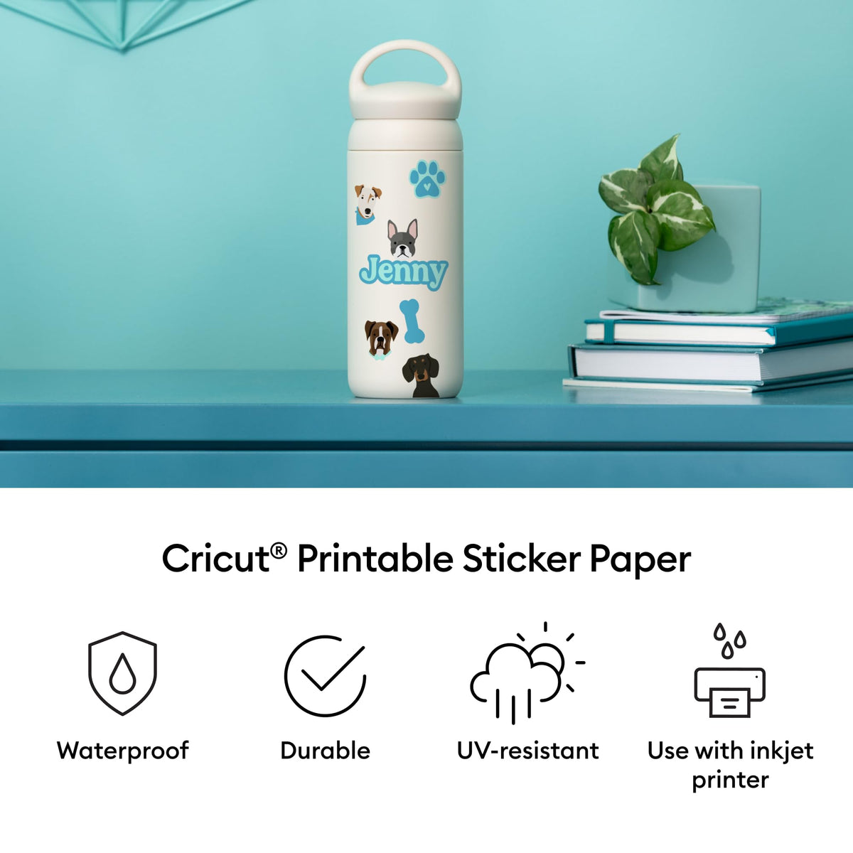 Cricut® Printable Sticker Paper (8 ct)