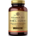Solgar Vitamin D3 (Cholecalciferol) 250 MCG (10,000 IU), 120 Softgels - Helps Maintain Healthy Bones & Teeth - Immune System Support - Non GMO, Gluten/ Dairy Free - 120 Servings
