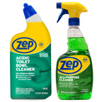 Zep Acidic Toilet Bowl Cleaner 32 oz (1ct) & All-Purpose Cleaner (1ct