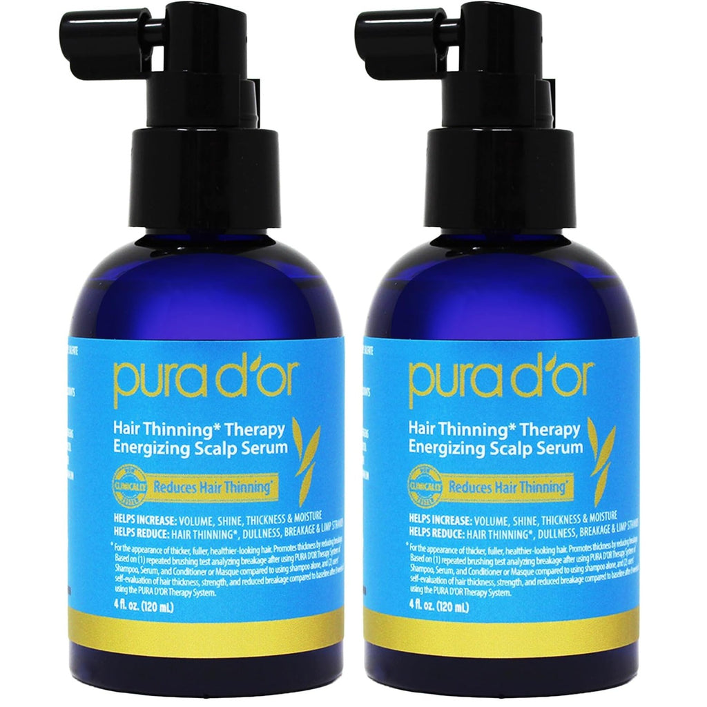 PURA D'OR ORGANIC Moroccan Argan Oil Pure Cold-Pressed Hair & Skin, 4oz