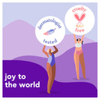 joy Razors for Women, 1 Handle, 4 Razor Blade Refills, Lavender, Lubrastrip to Help Avoid Skin Irritation