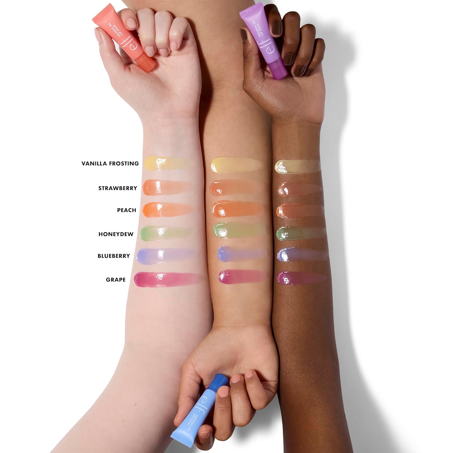 Buy now e.l.f. Squeeze Me Lip Balm, Moisturizing Lip Balm For A Sheer Tint Of Color, Infused With Hyaluronic Acid, Vegan & Cruelty-free, Strawberry at indiglob india