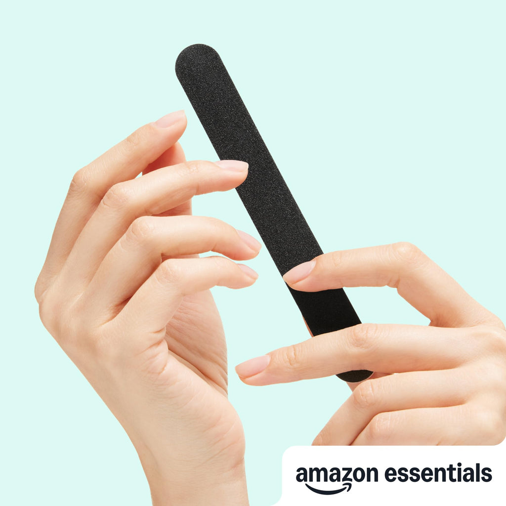Amazon Essentials Salon Boards 4-Pack, Black (Previously Amazon Basics)