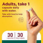 Nature Made Focus Boost Capsules, Fast Acting Focus Supplement, 30 Capsules