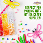 LOVA Pipe Cleaners Craft Bulk 200 Count – 12 Inch Chenille Stems in 20 Assorted Colors, Multicolor Fuzzy Craft Supplies for DIY Arts and Crafts, Flower Stems & Classroom Projects