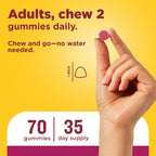 Nature Made Multivitamin for Women, 70 Multi Vitamin Gummies | Womens Gummy Multivitamins for Daily Nutritional Support, Strawberry Flavored, 35 Day Supply