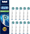 Buy now Oral-B Pro Cross Action Toothbrush Heads for Electric Toothbrush, Pack of 10, Suitable for a Post Box at indiglob india