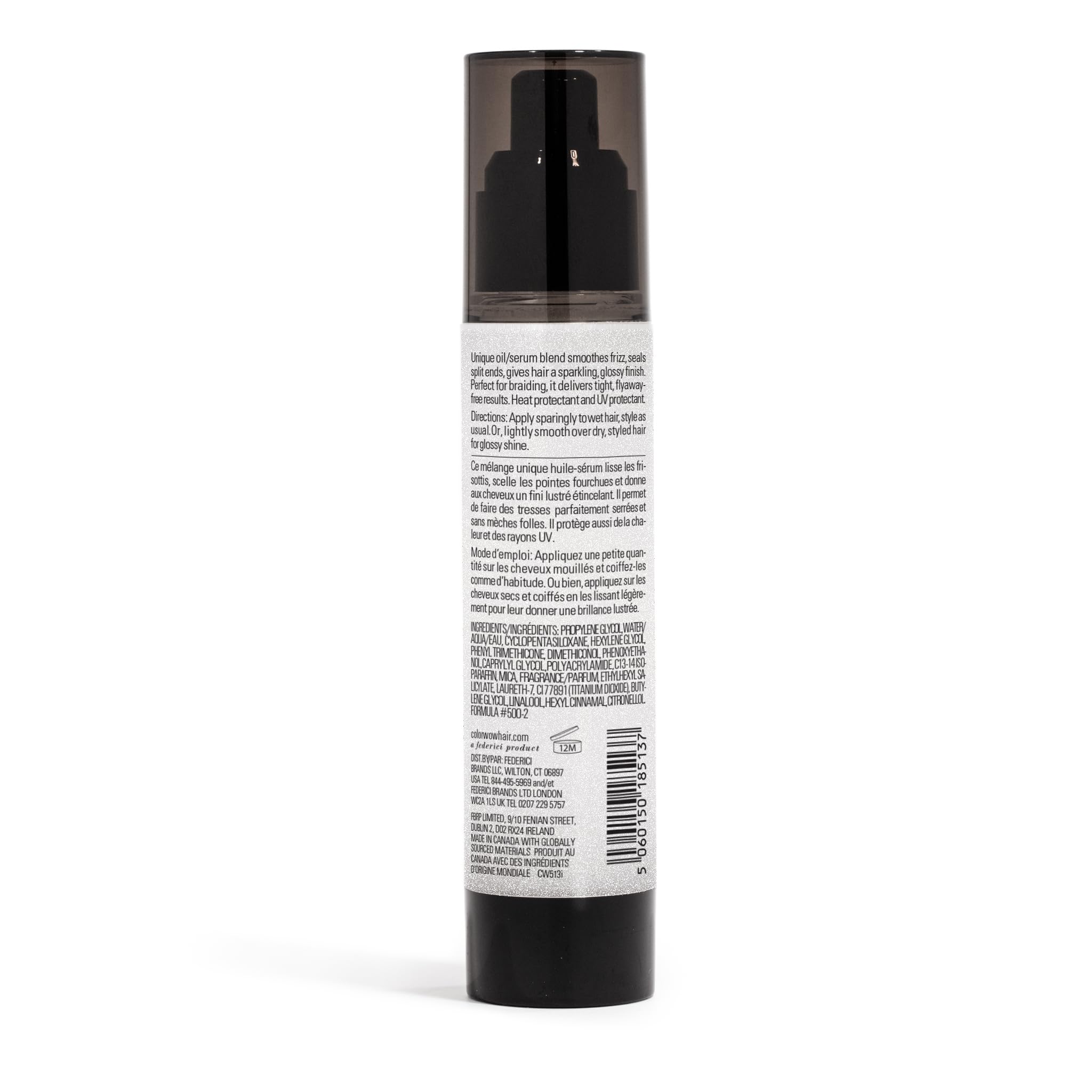 Buy now COLOR WOW Pop + Lock High Gloss Finish â€“ Frizz Control Serum | Prevent Color Fade, Seal Split Ends, and Add Gloss | Get Silky, Shiny Hair! at indiglob india