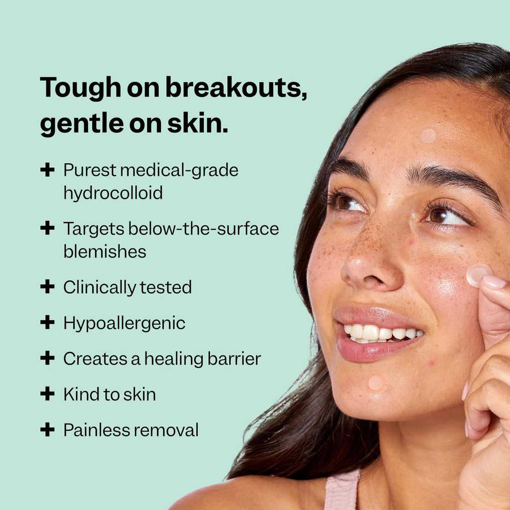 Peach Slices - Deep Blemish Microdarts (9 ct) - Early Stage Pimple Patches for Face - Salicylic Acid, Niacinamide, Hyaluronic Acid, Tea Tree Oil & Cica - Vegan, Cruelty Free, Korean Skin Care & Beauty | Salicylic Acid