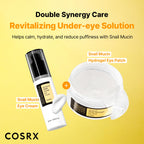 Buy now COSRX Advanced Snail Hydrogel Eye Patch (60pc), Gel Serum Mask, Puffy Under Eye Treament, Fine Lines, Refresh, Hydrate, Korean Skin Care at indiglob india