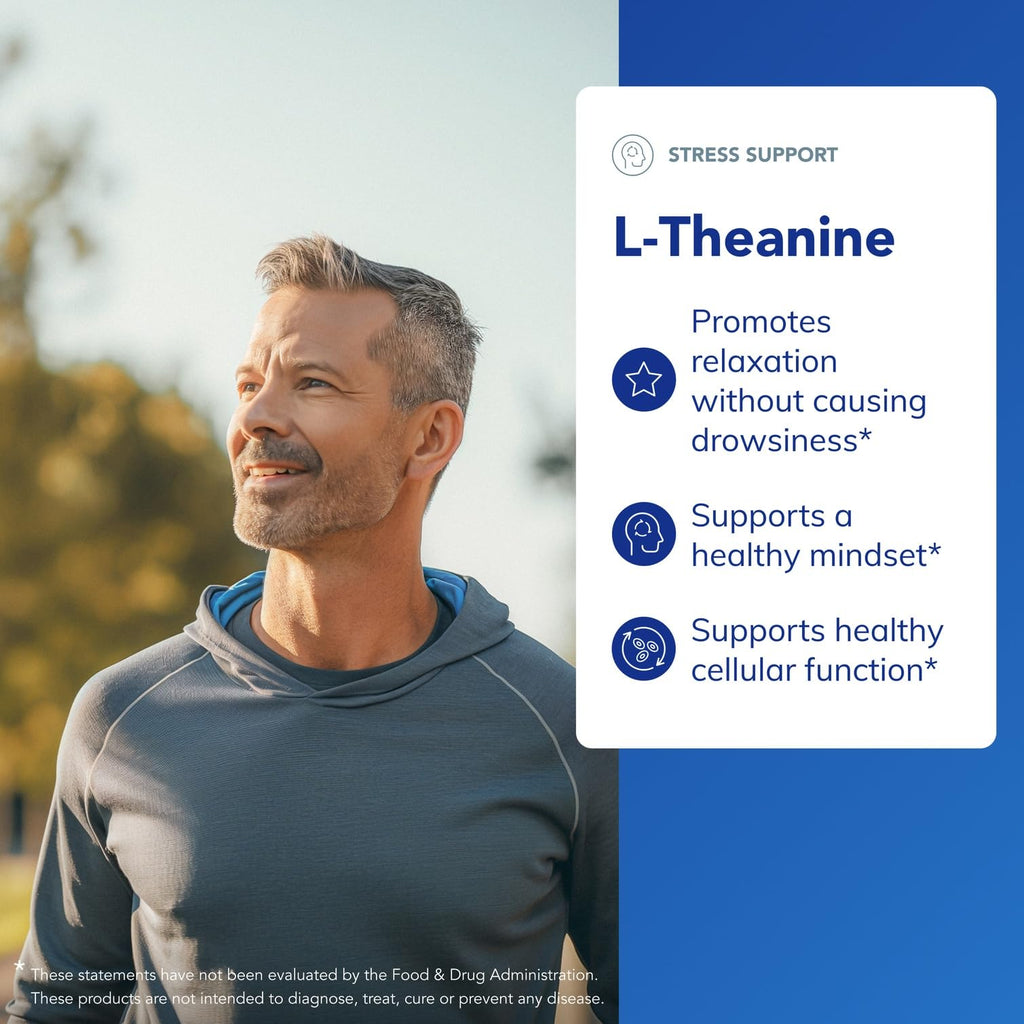 Pure Encapsulations L-Theanine, 60 Capsules | Amino Acid Supplement to Support Relaxation, Stress and Nervous System*