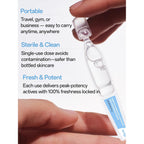 WNP Hyaluronic Acid Face Serum 3% Hydrating Ampoule for Dry Skin, 60 Ct | Sterile Single-Use| 24-Hour Hydration| Makeup-Friendly| Travel Ready| Fast-Absorbing| Moisture Care