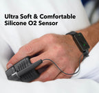 EMAY SleepO2 Wrist Pulse Oximeter with Recording Capability | Sleep Pulse Oximeter for Continuous O2 Recording | Not for Medical Use