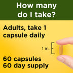 Nature Made Turmeric Curcumin 500 mg, Herbal Supplements, 60 Capsules