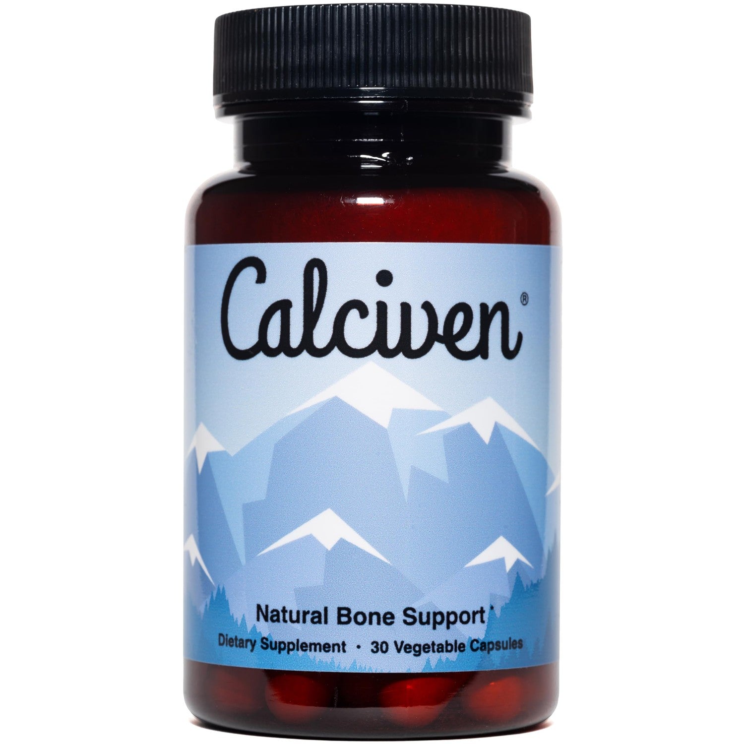 Calciven Natural Bone Support Supplement, Vegetarian, Gluten-Free | Complete Mineral Matrix with Calcium, Magnesium, and Absorption Factors to Promote Bone Density and Strength, 30-Day Supply