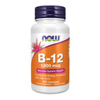 NOW Supplements, Vitamin B-12 1,000 mcg with Folic Acid, Nervous System Health*, 100 Chewable Lozenges