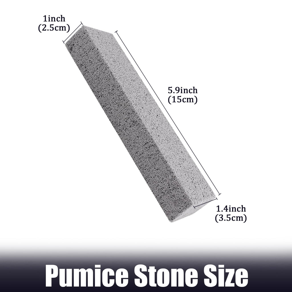 6 Pc Pumice Stone for Home Cleaning, Pumice Stick Toilet Cleaner