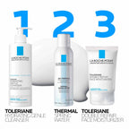 La Roche-Posay Toleriane Hydrating Gentle Facial Cleanser, 13.52oz | Face cleanser with niacinamide & ceramides, safe for sensitive skin. Daily face wash for normal to dry skin, fragrance free.