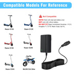 24V Electric Scooter Charger for Razor E300 E200 E125 E100 MX350 Dirt Bike