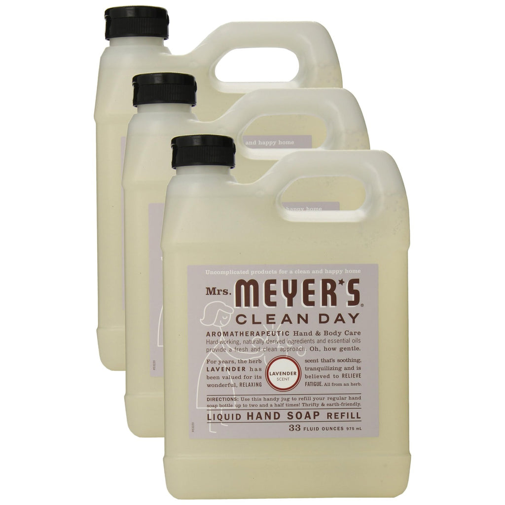 Buy now Mrs. MEYER'S Liquid Hand Soap, Cruelty Free Lemon Verbena Scent, 12.5 oz (Pack of 3) at indiglob india