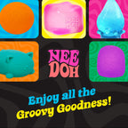 Buy now Schylling NeeDoh Teenie Gobs of Globs - Sensory Squeeze Toy - Contains 18 Mini Groovy Globs - 1.25" Wide - Multicolored at indiglob india