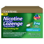 GoodSense Nicotine Polacrilex Mini Lozenges 2 mg, Mint Flavor, 216 Count