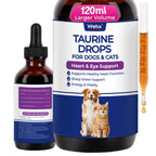 Wellix Liquid Taurine Drops for Dogs &Cats, Supports Heart & Vision 4 fl oz