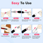 Pen Tips 32G x 4mm(5/32") Universal Fit, Sterile，Ultra-Thin Wall Technology. Comfortable and Precise，100 Count