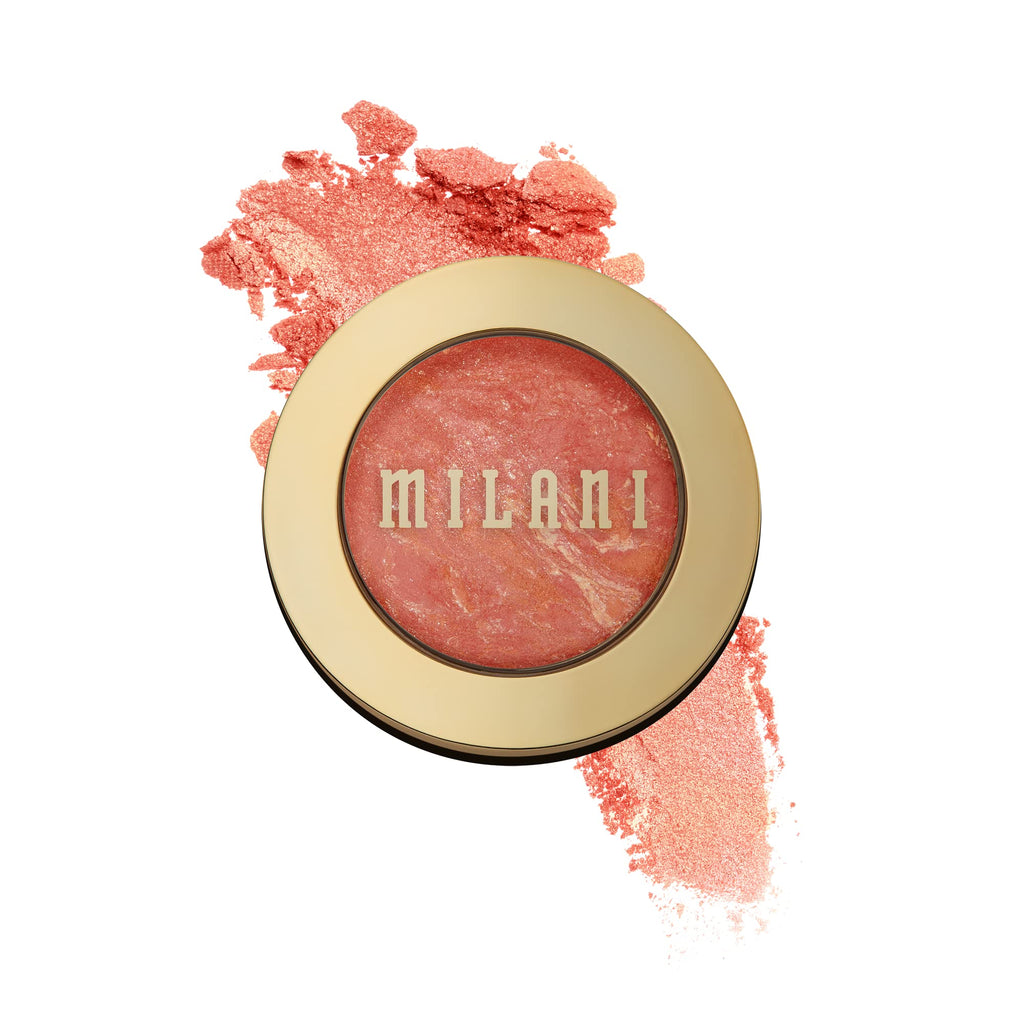 Buy now Milani Baked Blush, Powder Blush for Cheeks, Cruelty Free Makeup - Shape, Contour & Highlight Face for a Shimmery or Matte Finish -Corallina at indiglob india
