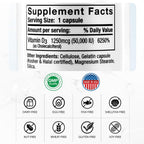 Nivagen Vitamin D3 50,000 IU (1250 mcg) | Once Weekly Dose | 100 Capsules (100 Weeks, Approx. 2 Years Supply) | Easy to Swallow | Bone, Muscle & Immune Support | Non-GMO, Gluten Free | Made in USA